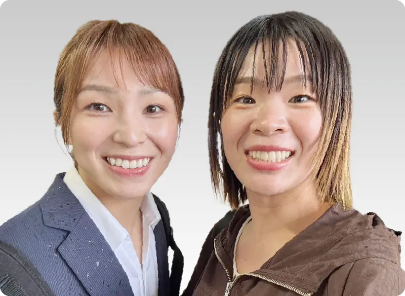 恒村友香子さん・金城梨紗子さん